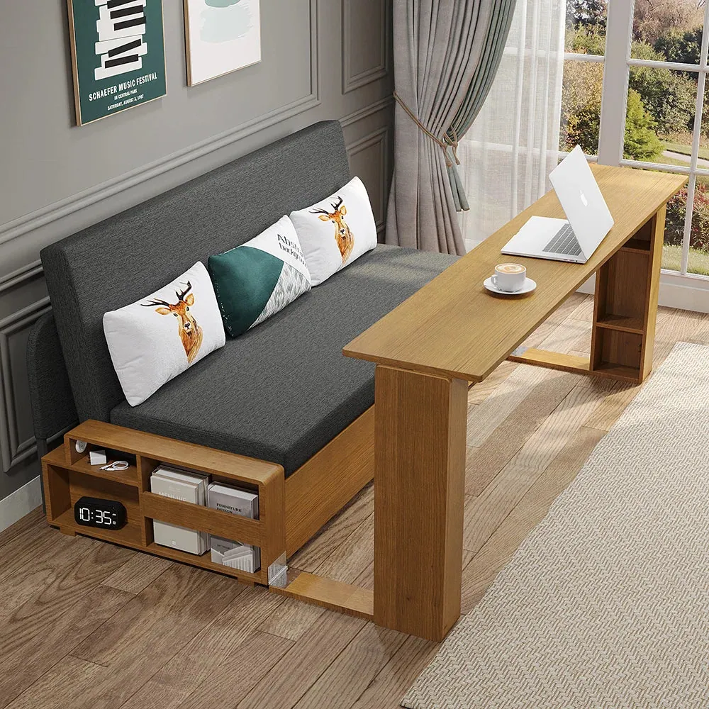 Spacely Versatile Sofa Bed: Work Desk Mode